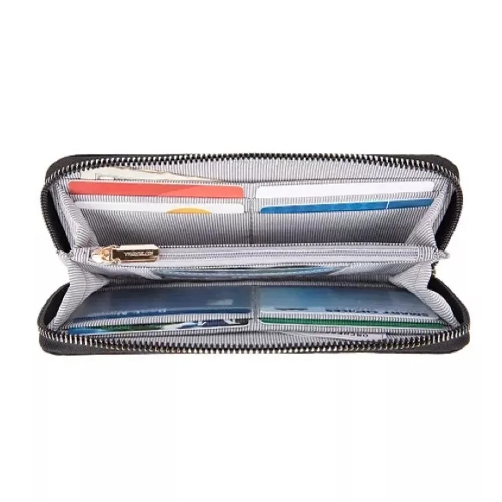 Travelon RFID Blocking Zip Wallet bag